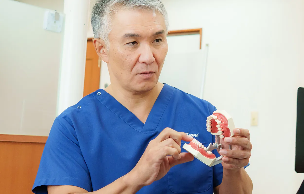 入れ歯でもしっかり噛める喜びを