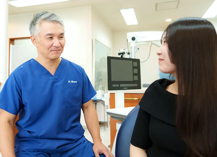 一度削ったら、歯は二度と元に戻りません