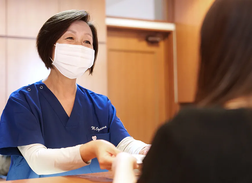 3~6ヵ月ごとに通うだけ!